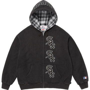 Felpa con cappuccio nera Supreme Chicago White Sox