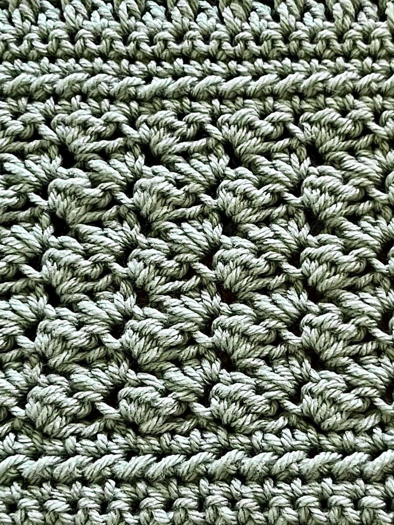 Crochet Blanket Pattern PDF | Textured Throw Blanket | Alpine Stitch & Sedge Stitch Afghan | Instant Download